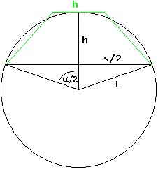 Trapezregel mit Winkel