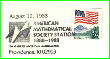 Stempel der American Mathematical Society