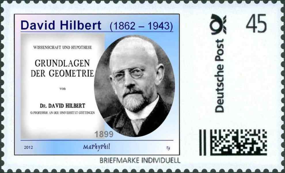 Hilbert-Privatmarke 1