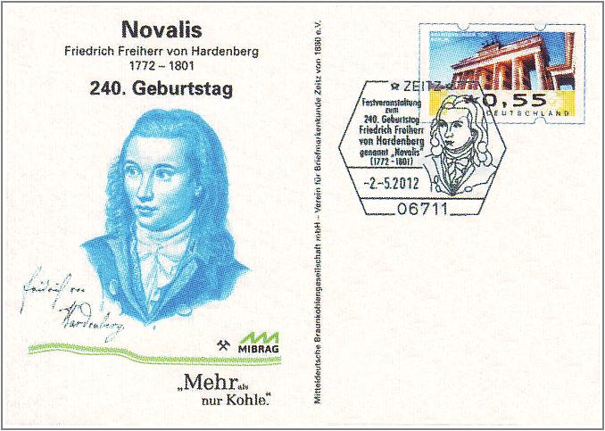 Novalis-Postkarte