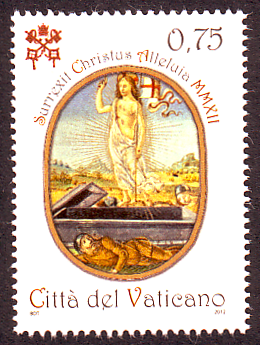 Ostermarke Vatikan 2012