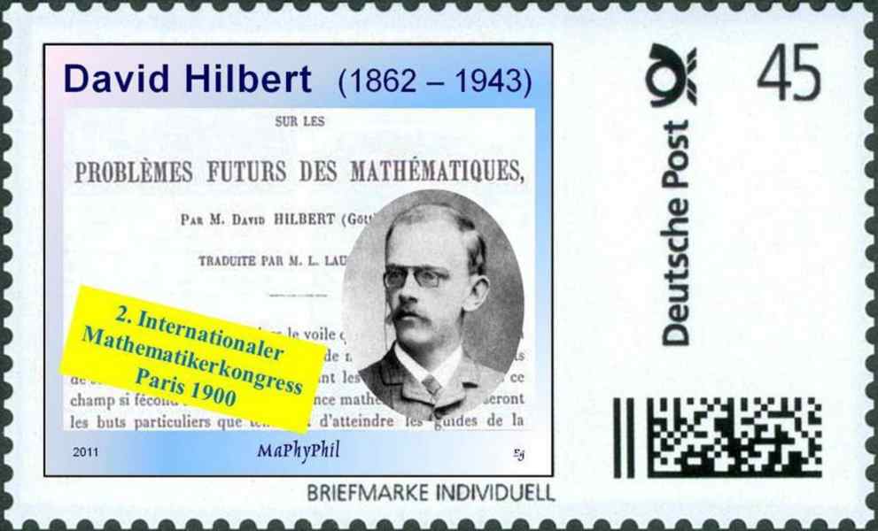 Hilbert-Privatmarke 1